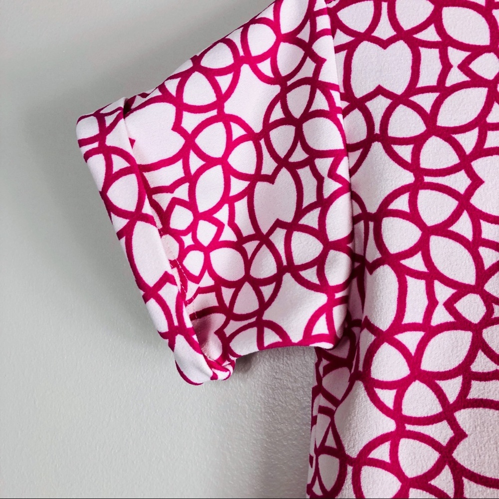 Pink Geometric Top - Picture 6 of 8